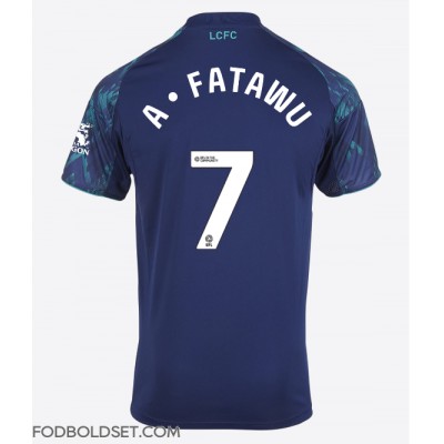 Leicester City Issahaku Fatawu #7 Udebanetrøje 2025-26 Kortærmet Leicester City Issahaku Fatawu #7 Udebanetrøje 2025-26 Kortærmet